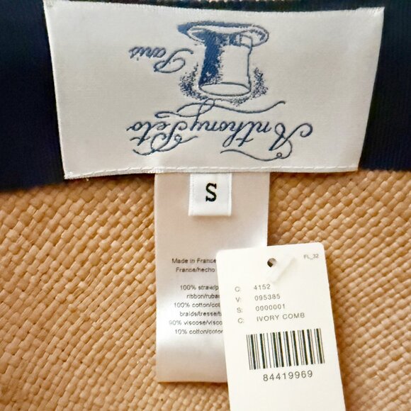 Anthropologie Anthony Peto paris pink cloche size Small NEW metallic - Picture 5 of 10